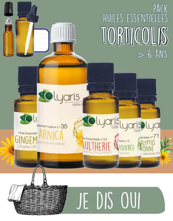 Torticolis : Le Remède Naturel et Efficace aux Huiles Essentielles